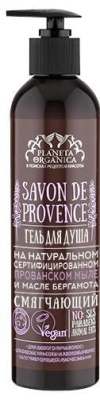 Гель для душа смягчающий Savon de Provence, 400 мл