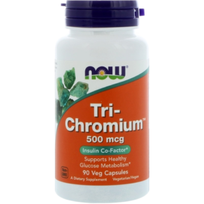 Хром (Tri-Chromium), 500 мкг, 90 капсул