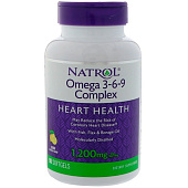 Omega 3-6-9 Complex Natrol, 90 капсул