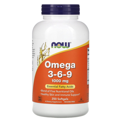 Омега 3-6-9 (Omega 3-6-9), 1000 мг, 250 таблеток
