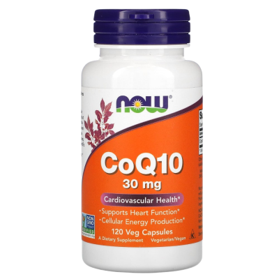 Коэнзим Q10 (Coenzyme Q10) 30 мг, 120 капсул