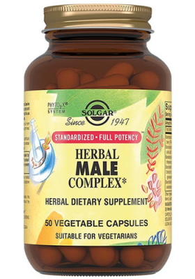 Травяной комплекс для мужчин Солгар (Herbal Male Complex Solgar) - 50 капсул