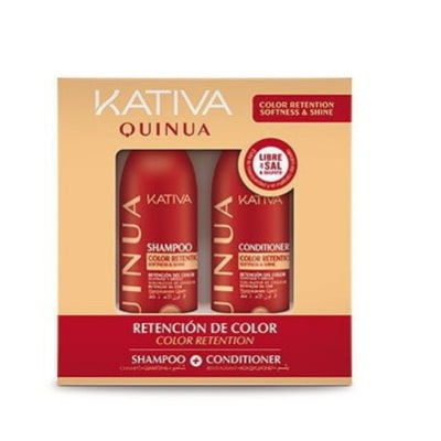 Набор для волос "Защита цвета" Kativa Quinua, 2х100мл
