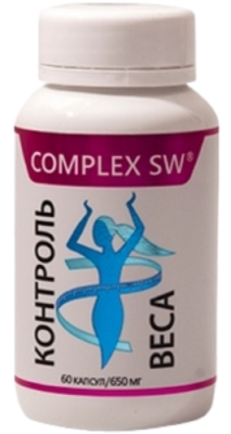Контроль веса Complex SW Оптисалт (Weight control Complex SW Optisalt), 60 капсул