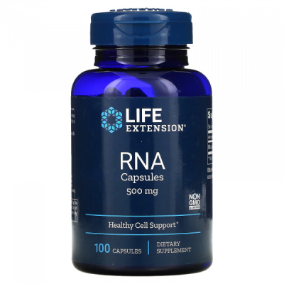 Рибонуклеиновая кислота 500 mg Life Extension, 100 капсул