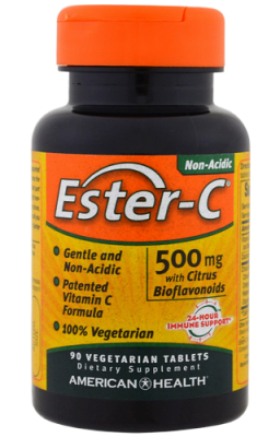 Эстер-C (Ester-C), 500 мг, 90 таблеток