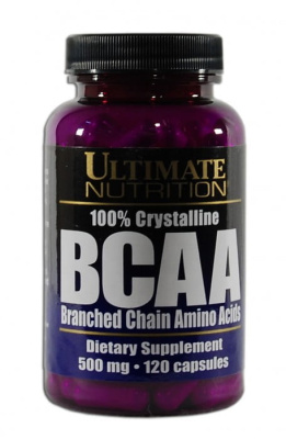 Ultimate Nutrition BCAA (Ультимейт Нутришн БЦА) 500мг 120 капс.