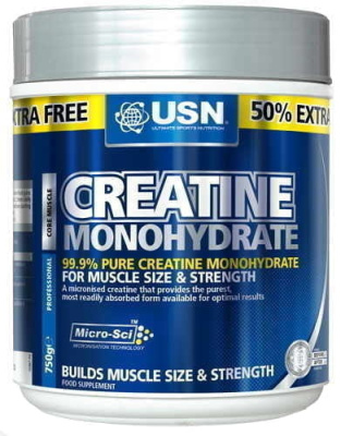 USN Creatine Monohydrate (ЮСН Креатин Моногидрат) 750g