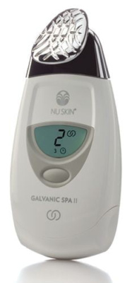 Прибор для гальванических СПА-процедур белого цвета, ageLoc Edition Nu Skin Galvanic Spa System II
