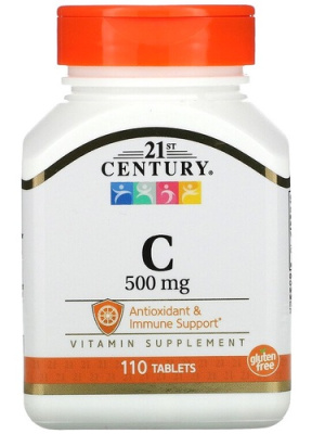 Витамин С 21 Сенчури (Vitamin C 21st Century), 500 мг, 110 таблеток