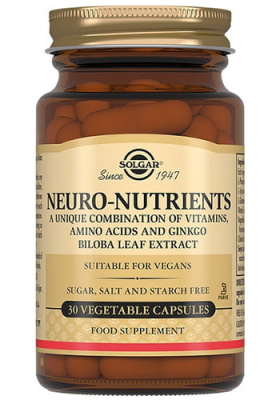Неронутриентс Солгар (Neuro-Nutrients Solgar) - 30 капсул