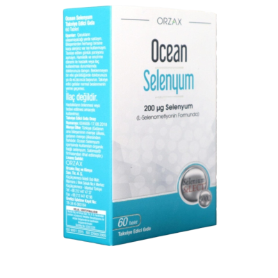  Селениум (Ocean Selenium), 200 мкг, ORZAX, 60 таблеток