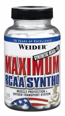 Weider Maximum BCAA Syntho (Вейдер Максимум БЦА Синто) 120 капс.