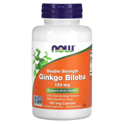 Гинкго Билоба (Ginkgo Biloba), 120 мг, 100 капсул