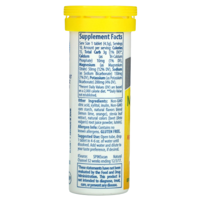 Спорт, шипучие таблетки для пополнения электролитов, со вкусом цитрусовых (TM Sport, Max-Hydrate Endurance), Trace Minerals, 10 таблеток, 45 г (1,59 унции)