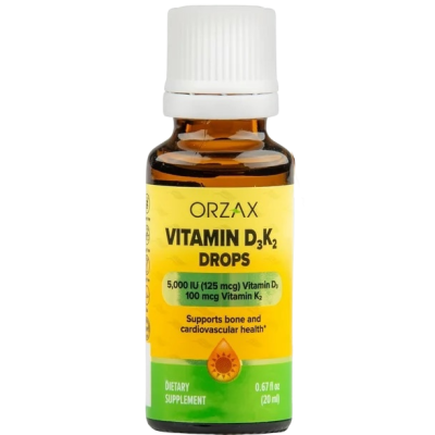 Витамин Д3 К2 (Vitamin D3 K2), ORZAX, 20 мл