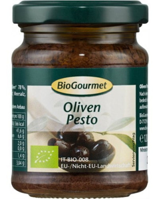 Соус на основе растительного масла "Оливковое песто" BioGourmet