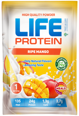 Протеин сывороточный и изолят,  Tree of Life Life Protein, манго, 1 порция, 30 гр