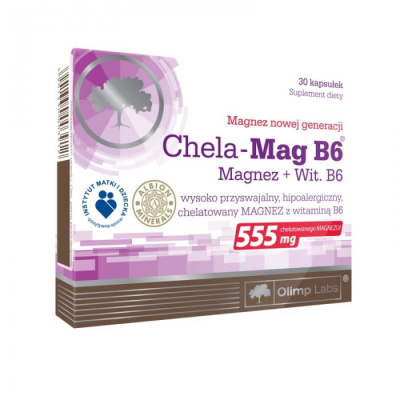 OLIMP Chela-Mag B6 forte (Олимп Чела Маг Б6) 30 капс