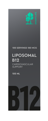 Липосомальный витамин В12 (Liposomal B12), SmartLife, 100 мл