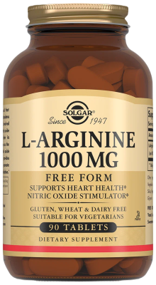 L-Аргинин, 1000 мг, 90 таблеток
