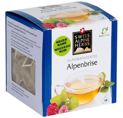 Чай травяной из Альпийских трав освежающий Swiss Alpine Herbs