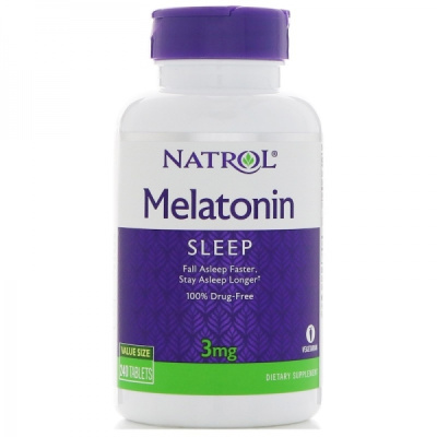 Melatonin Natrol (Натрол)  3 mg, 120 таблеток