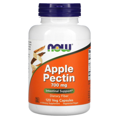 Яблочный пектин (Apple Pectin), 700 мг, 120 капсул