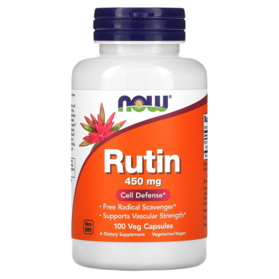 Рутин Нау Фудс(Rutin Now Foods), 450 мг, 100 капсул