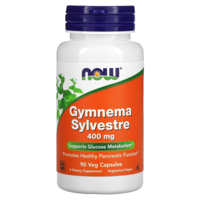 Джимнема сильвестра (Gymnema Sylvestre), 400 мг, 90 капсул