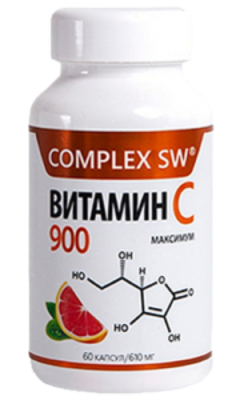Витамин С 900 Максимум Оптисалт (Optisalt), 60 капсул