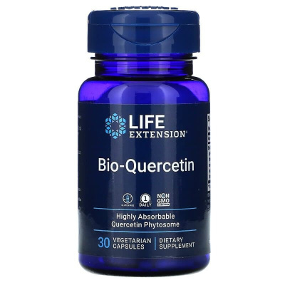Биокверцитин Life Extension, 30 вегетарианских капсул