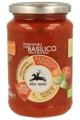Соус томатный с базиликом Alce Nero