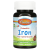 Детские жевательные таблетки с железом (Chewable Iron kid's) натуральный клубничный ароматизатор, 15 мг, Carlson Labs, 60 таблеток