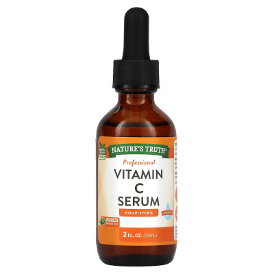 Сыворотка с витамином C (Vitamin C Serum) без запаха, Nature's Truth, 59 мл