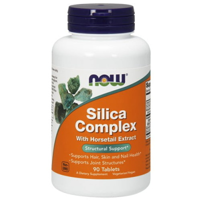Кремниевый комплекс Нау Фудс (Silica Complex Now Foods), 90 таблеток