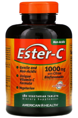 Эстер-C (Ester-C), 1000 мг, 180 таблеток
