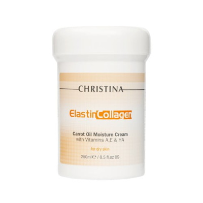 Elastin Collagen Carrot Oil Moisture Cream - Увлажняющий крем 250 мл