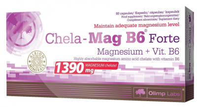 OLIMP Chela-Mag B6 forte (Олимп Чела Маг Б6) 60 капс