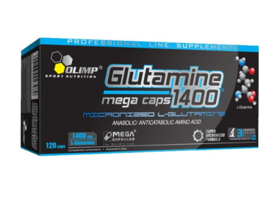 OLIMP L-Glutamine Mega Caps (Олимп Глютамин Мега Капс) 120 капс.