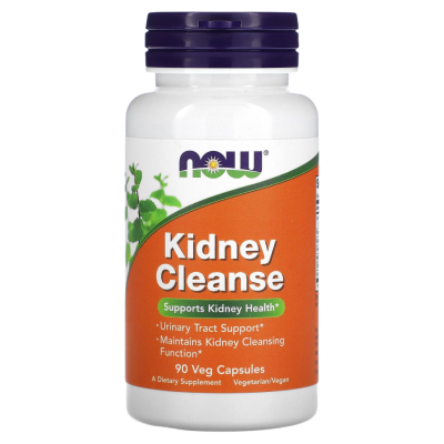 Кидней Клинз Нау Фудс (Kidney Cleanse Now Foods), 90 капсул