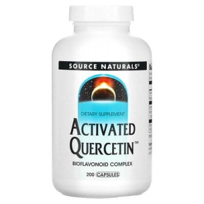 Активированный кверцетин (Activated Quercetin), Source Naturals, 200 капсул