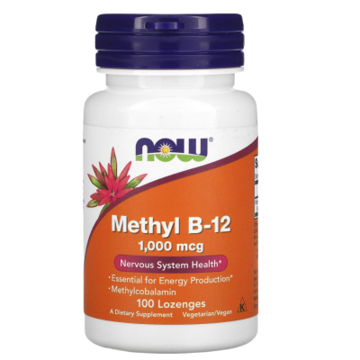Метил B-12 (Methyl B-12), 1000 мкг, 100 пастилок для рассасывания