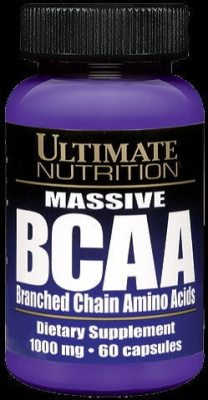 Ultimate Nutrition BCAA (Ультимейт Нутришн БЦА) 1000мг 60 капс.