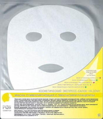 Стимулирующая маска с эмульсией плаценты