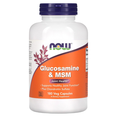 Glucosamine & MSM (Глюкозамин и МСМ) 750/250 мг 180 капсул
