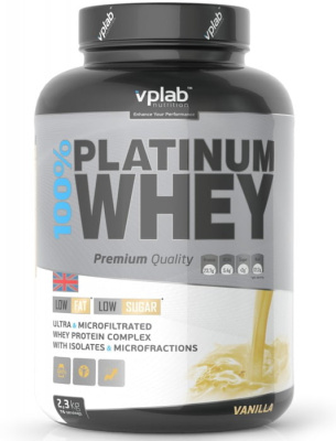 VPLab 100% Platinum Whey 2,3 кг