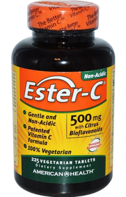 Эстер-С (Ester-C) с цитрусовыми биофлавоноидами, 225 таблеток