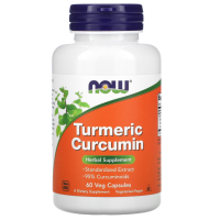 Куркумин Now Foods (Curcumin Нау Фудс), 665 мг, 60 растительных капсул