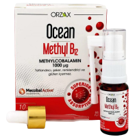 Метилкобаламин В12 (OCEAN METHYL B12 SPRAY ),1000 мкг, ORZAX, 10 мл